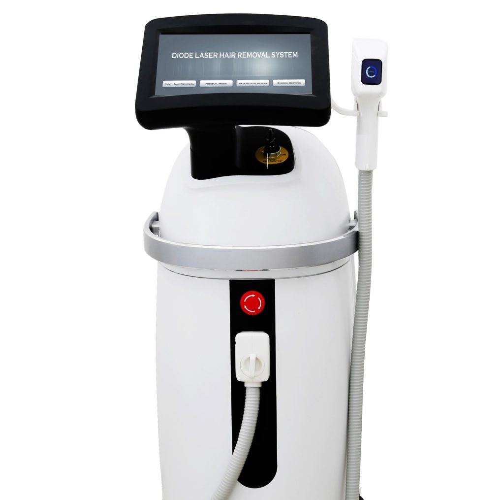4 WAVELENGTHS DIODE LASER FOR HAIR REMOVAL