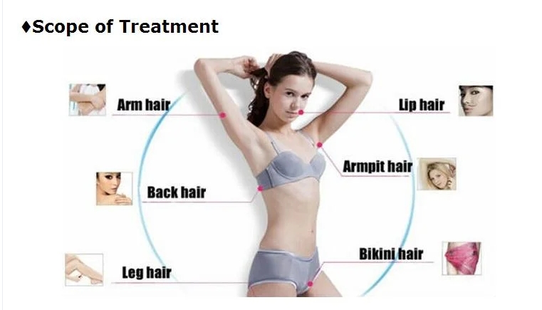 diode laser hair removal machine for various parts