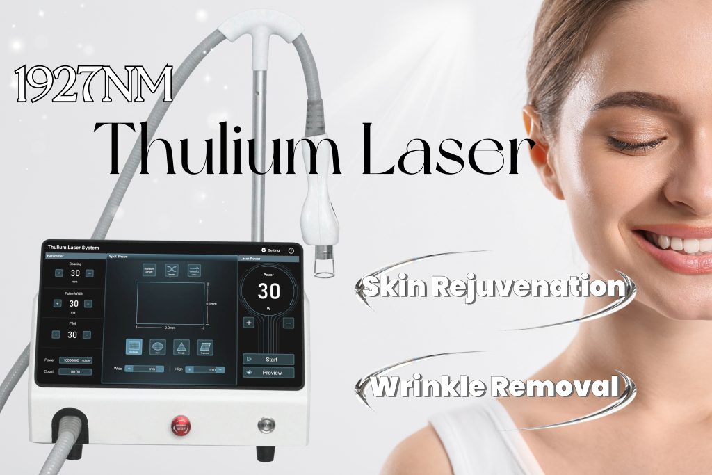 1927nm Thulium Laser for Wrinkle Removal and Skin Rejuvenation