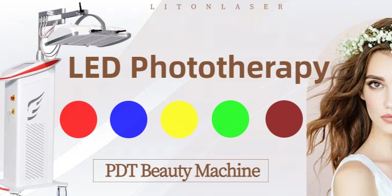 5 Color LED Phototherapy PDT Beauty Machine 1