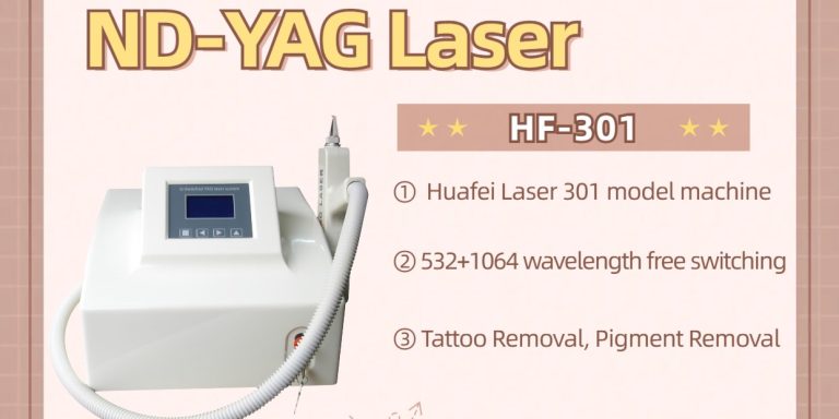 Portable Q Switched Nd Yag Laser Tattoo Removal