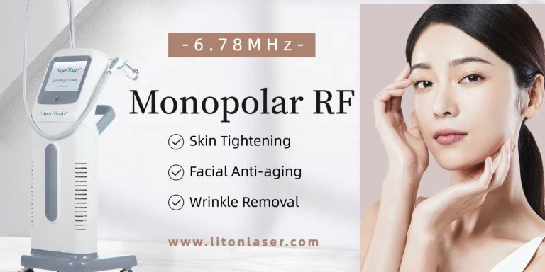 6.78mhz monopolar RF anti-aging beauty equipment