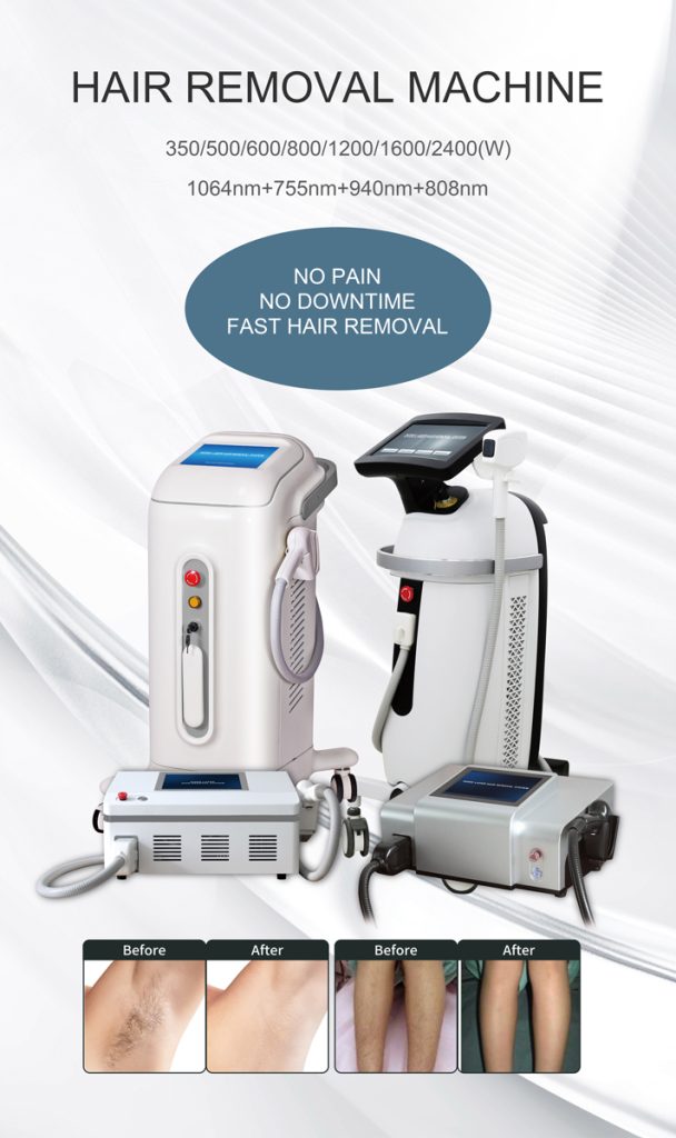 Diode laser hair removal machine poster