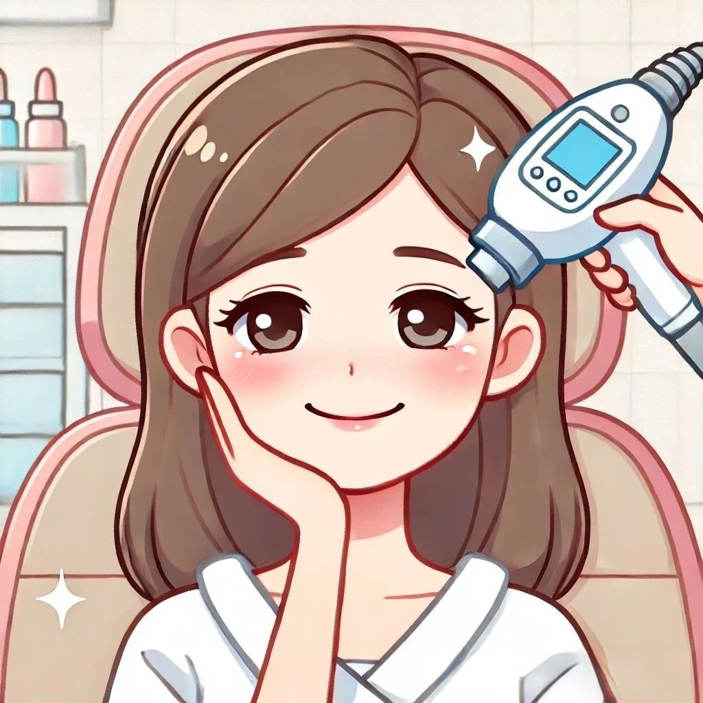 Schematic diagram of monopolar radiofrequency machine anti-aging