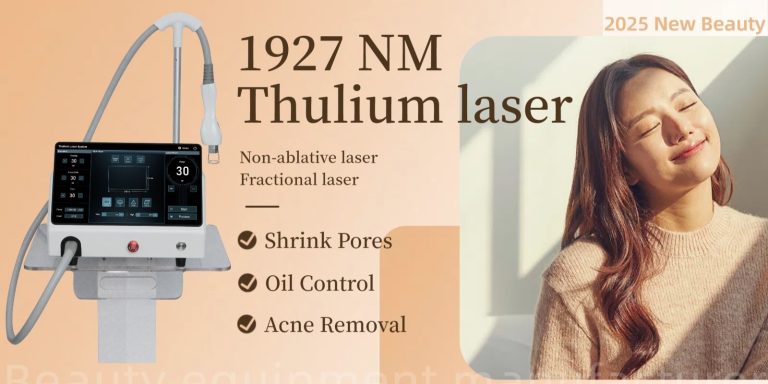 1927 nm thulium laser has shrink pores and acne removal and oil control functions