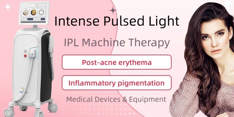 IPL machine for post-acne redness and inflammatory pigmentation