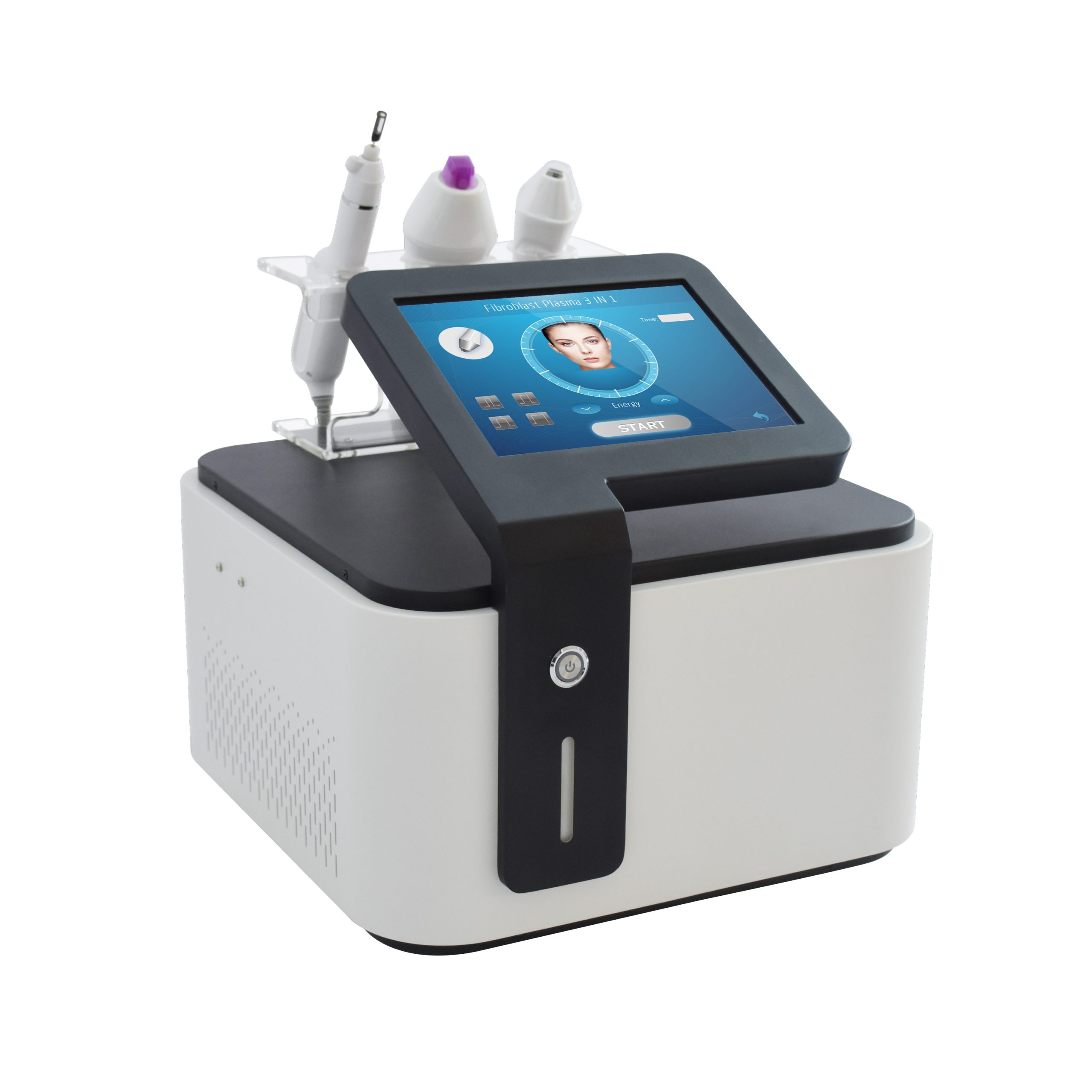 Fractional laser plasma needle 3 in 1 machine