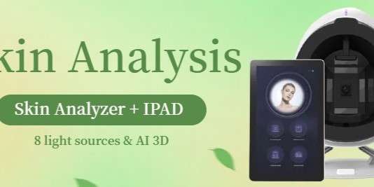 8 light source Skin Analyzer and IPAD beauty equipment