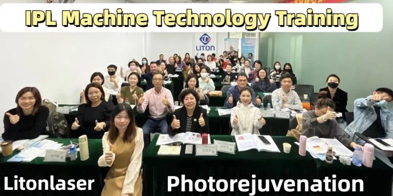 IPL beauty machine clinical training photorejuvenation teaching